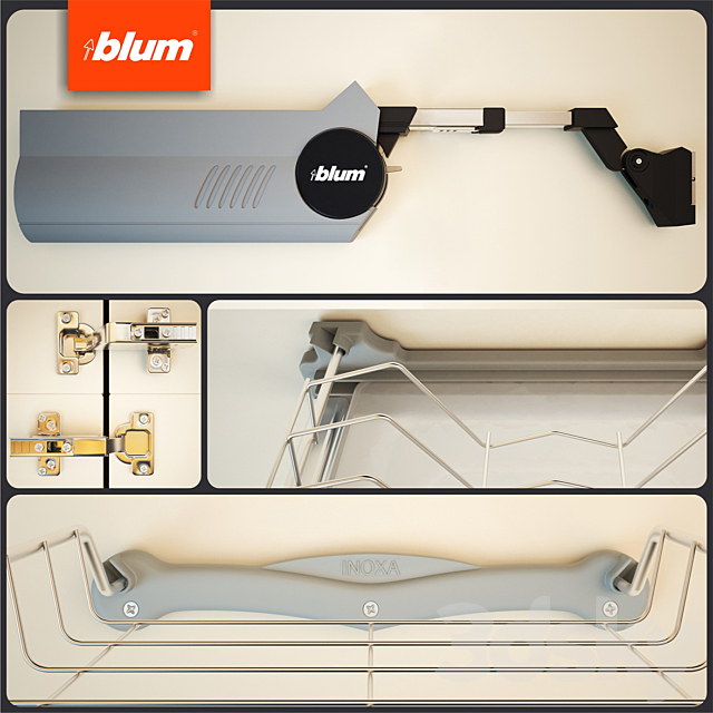 Drying. Lift blum AVENTOS HF. 3DSMax File - thumbnail 2