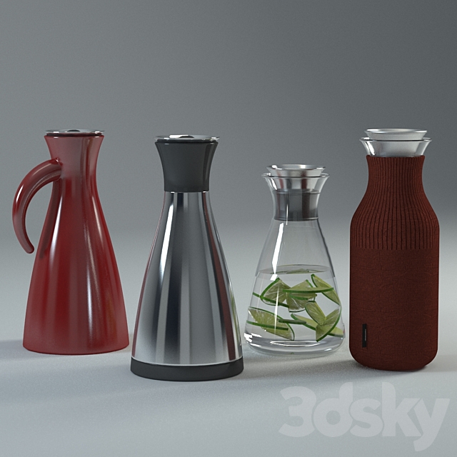 Eva Solo Carafes 3DSMax File - thumbnail 1