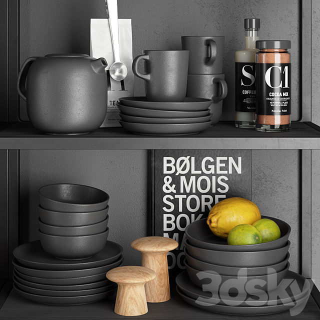 EvaSolo Nordic Kitchen 3DSMax File - thumbnail 3