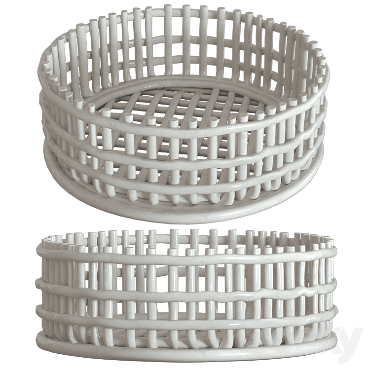 Ferm Living Ceramic Centerpiece 3DS Max Model - thumbnail 3