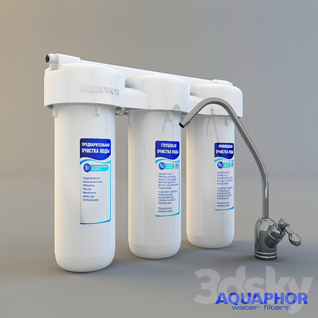 filter for running water AQUAPHOR 3DSMax File - thumbnail 1