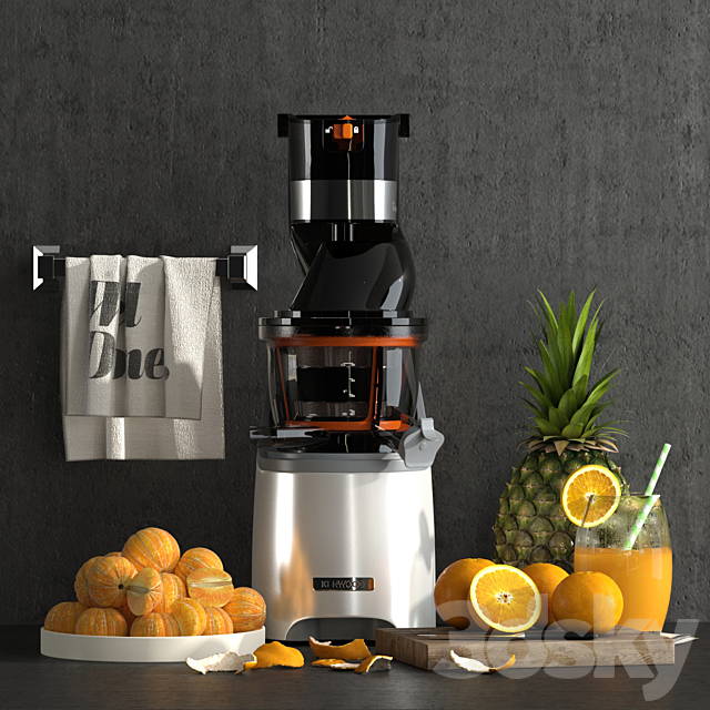 fruit juicer 3ds Max - thumbnail 1