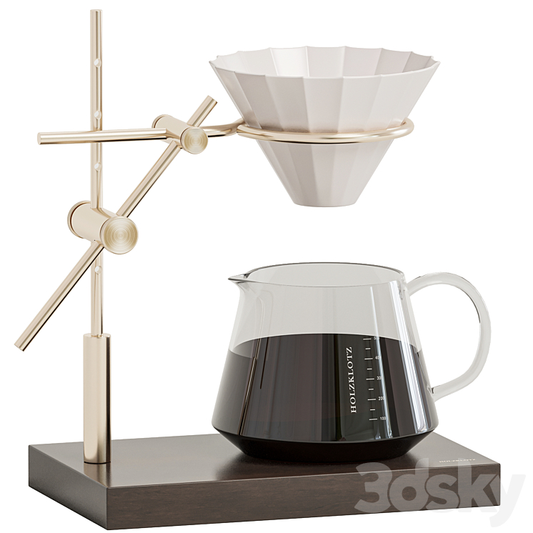 HOLZKLOTZ COFFEE DRIPPER 3DS Max Model - thumbnail 1