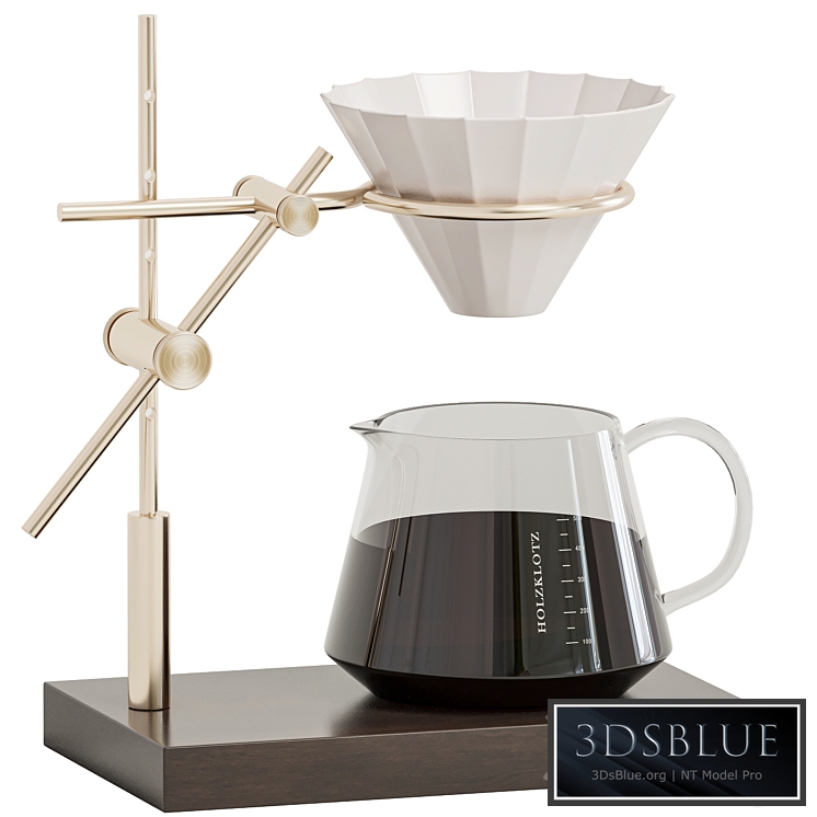 HOLZKLOTZ COFFEE DRIPPER 3DS Max - thumbnail 3