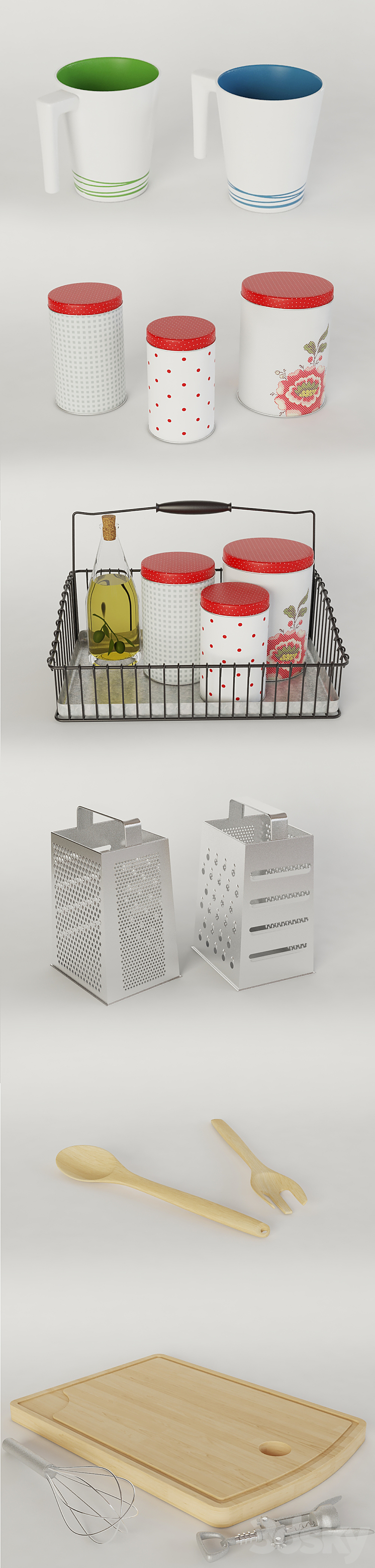 Ikea Kitchen set 3DS Max - thumbnail 2