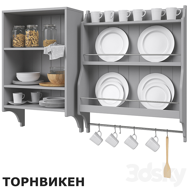 IKEA TORNVIKEN (TORNVIKEN) SET 3DS Max - thumbnail 1