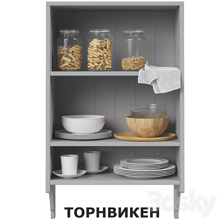 IKEA TORNVIKEN (TORNVIKEN) SET 3DS Max - thumbnail 2