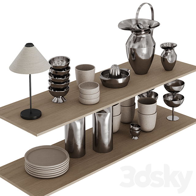 Kitchen accessories 002 3ds Max - thumbnail 2