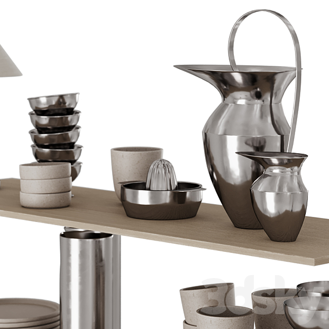 Kitchen accessories 002 3ds Max - thumbnail 3