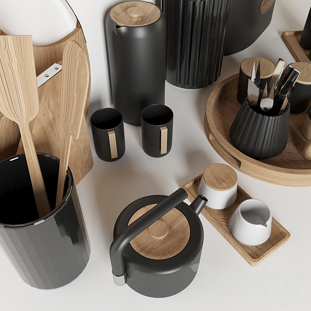 kitchen accessories 01 3DSMax File - thumbnail 4