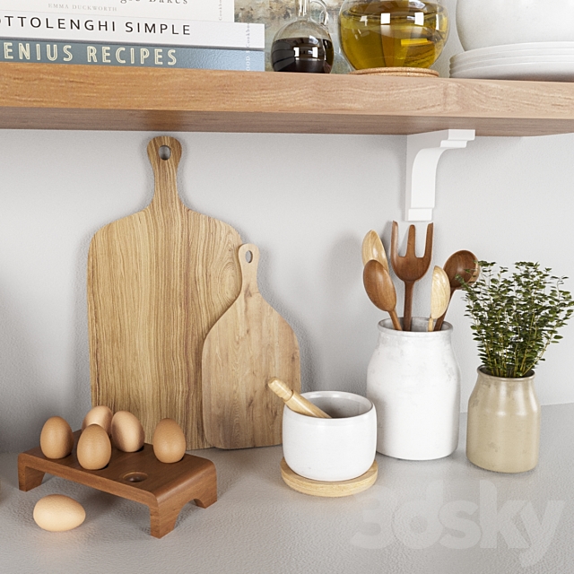 Kitchen Accessories-02 3DS Max Model - thumbnail 3