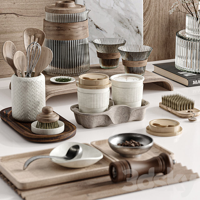 kitchen accessories 037 3ds Max - thumbnail 2