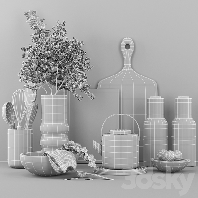 Kitchen-Accessories-05 3DSMax File - thumbnail 4