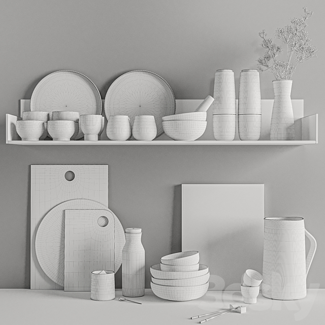 Kitchen Accessories 06 3DSMax File - thumbnail 6