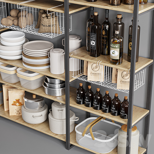 kitchen accessories-50 3DS Max Model - thumbnail 4