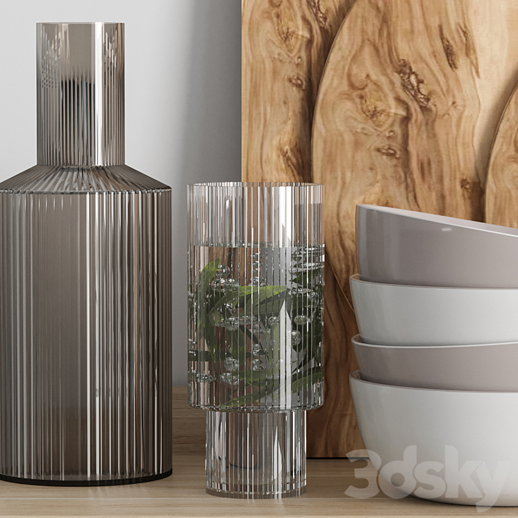 kitchen accessories006 3DS Max - thumbnail 2