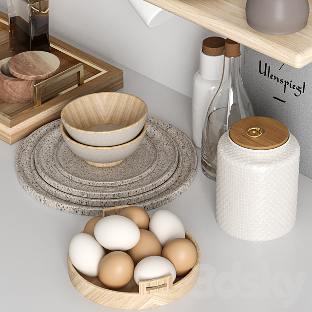 kitchen accessories006 3DSMax File - thumbnail 3