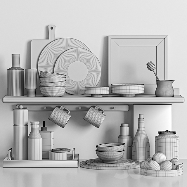 kitchen accessories006 3DSMax File - thumbnail 7