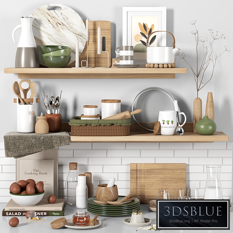 kitchen accessories01 3DS Max - thumbnail 3