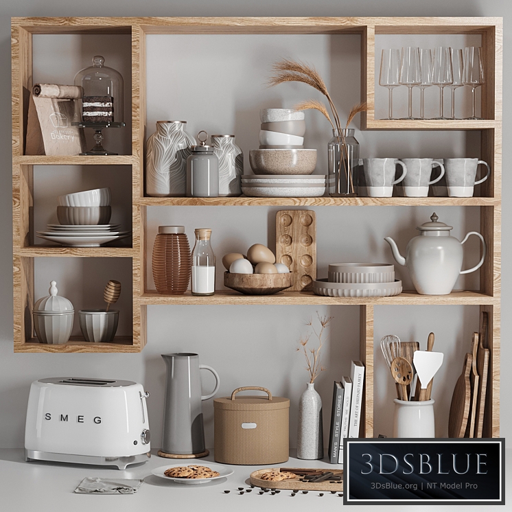 kitchen accessories010 3DS Max - thumbnail 3