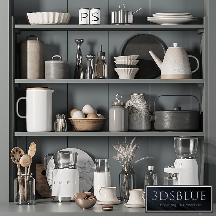 kitchen accessories011 3DS Max - thumbnail 3