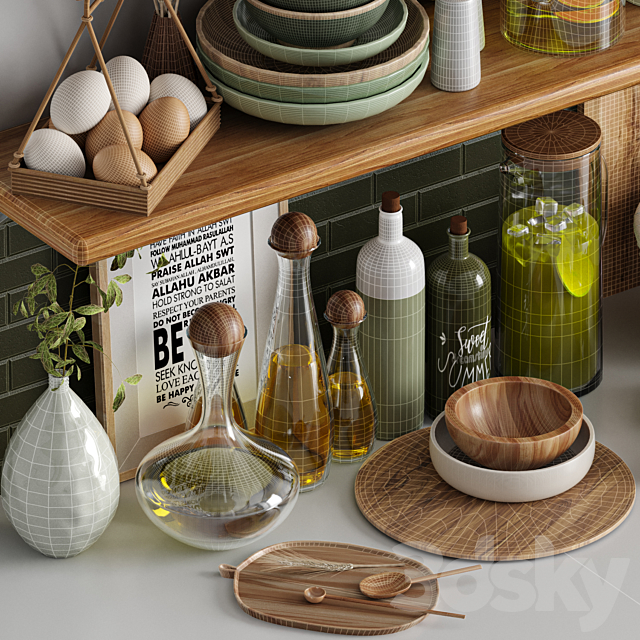 kitchen accessories011 3DSMax File - thumbnail 6