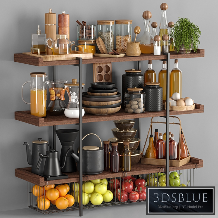 kitchen accessories013 3DS Max - thumbnail 3