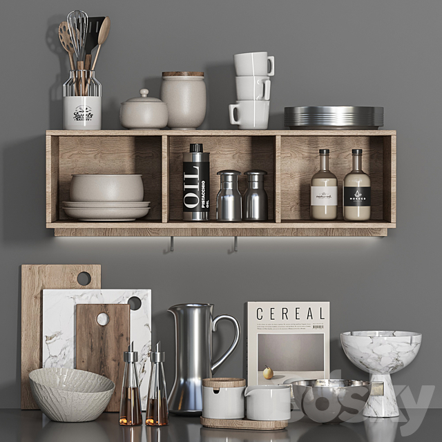 kitchen accessories040 3DSMax File - thumbnail 1