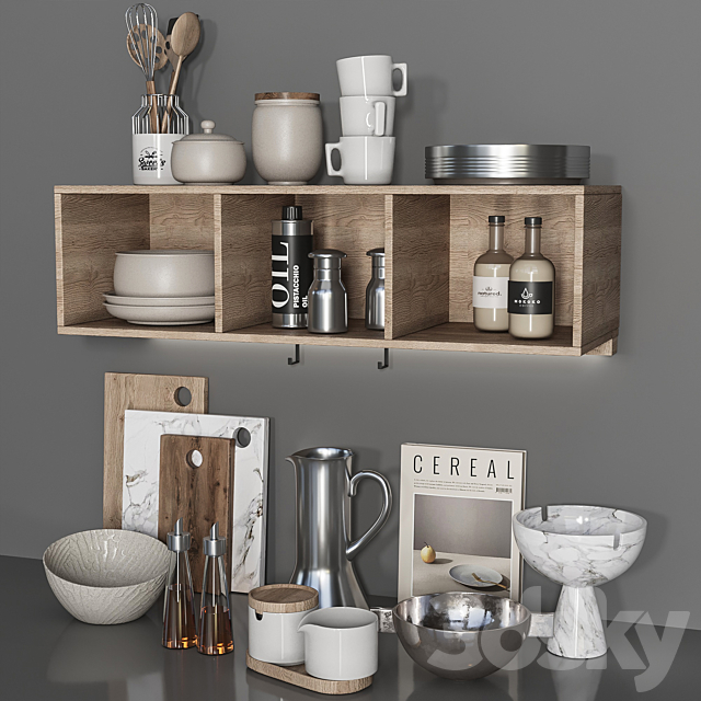 kitchen accessories040 3DSMax File - thumbnail 3