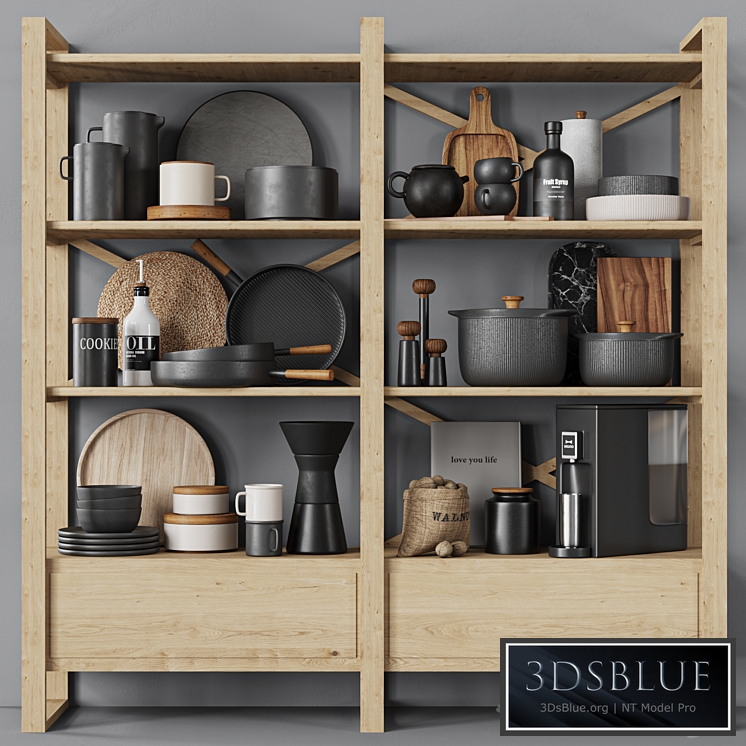 kitchen accessories045 3DS Max - thumbnail 3