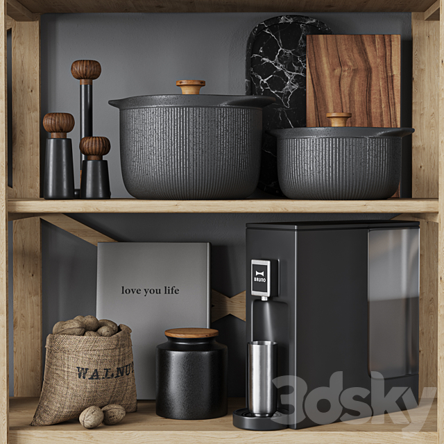 kitchen accessories045 3DSMax File - thumbnail 3