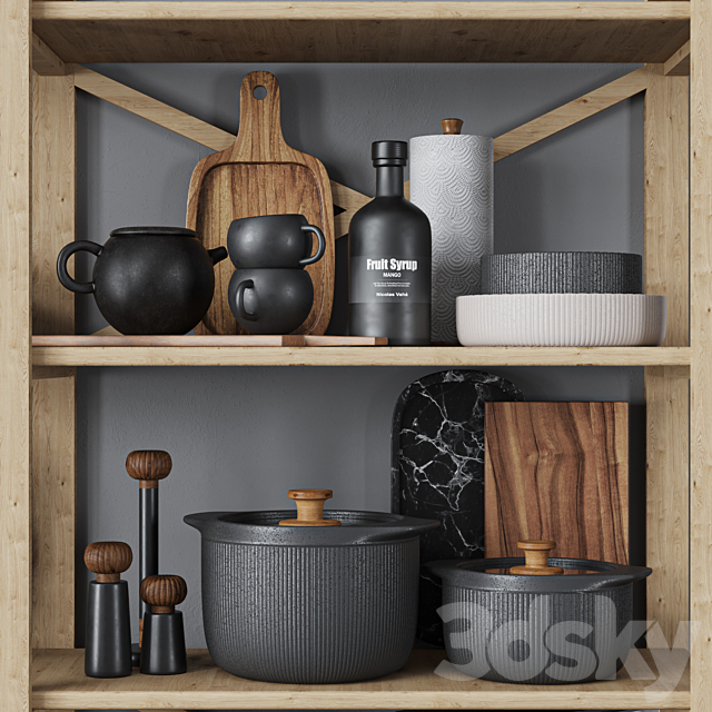 kitchen accessories045 3DSMax File - thumbnail 4