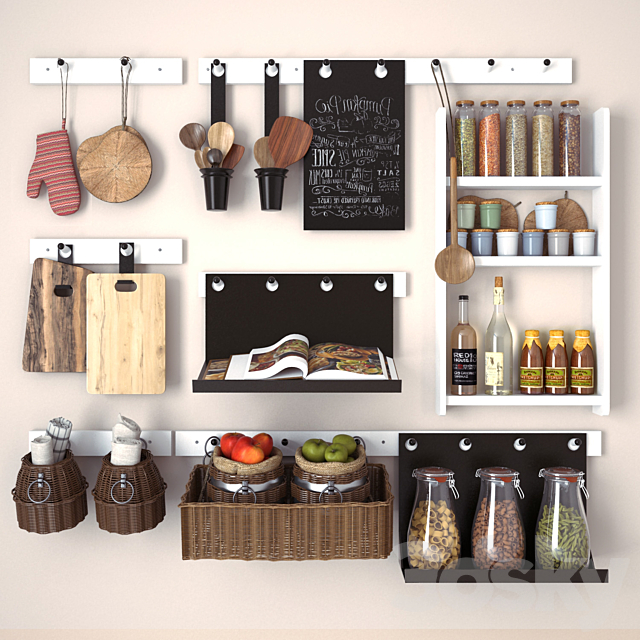 Kitchen Decor 3DSMax File - thumbnail 1