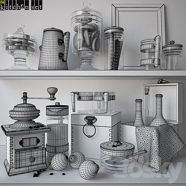 Kitchen Set – 06 3DSMax File - thumbnail 2