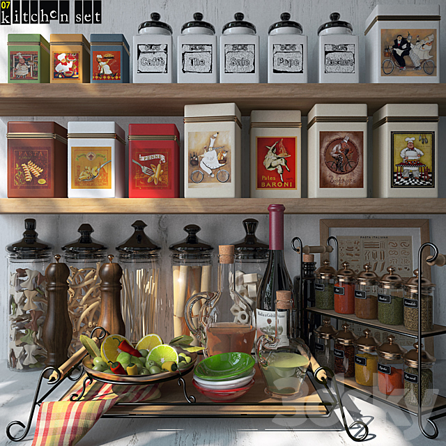 Kitchen Set – 07 3DSMax File - thumbnail 1