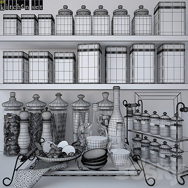 Kitchen Set – 07 3DSMax File - thumbnail 2