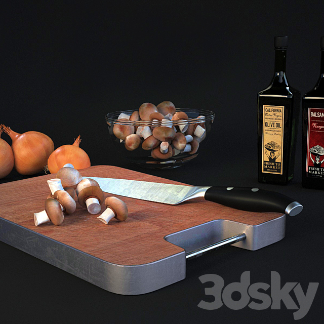 Kitchen set 3DSMax File - thumbnail 2