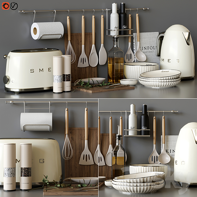 Kitchenware 3ds Max - thumbnail 1