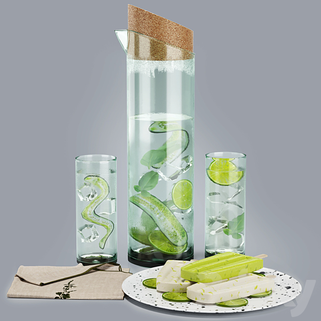 Lime water 3DSMax File - thumbnail 1