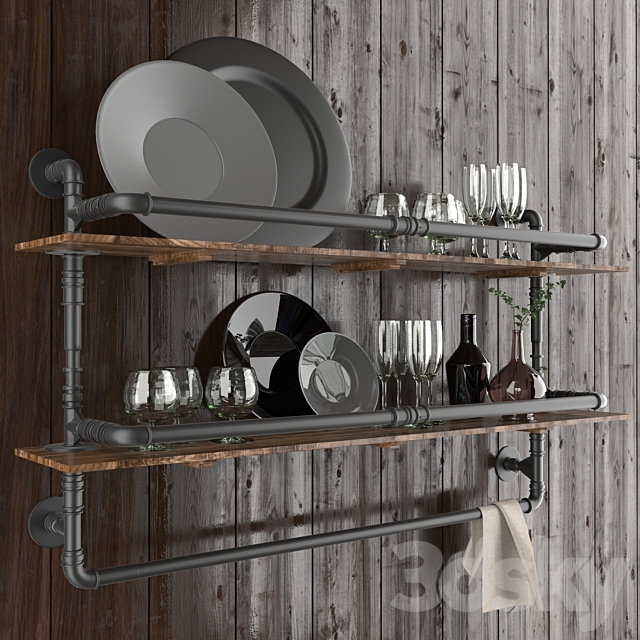 LOFT Decor set 3DSMax File - thumbnail 1