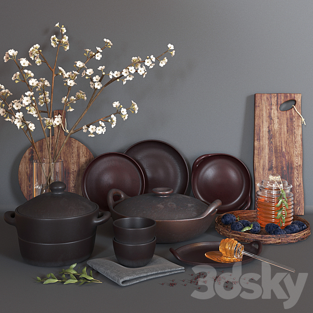 Muubs Kitchen Decor 3ds Max - thumbnail 1