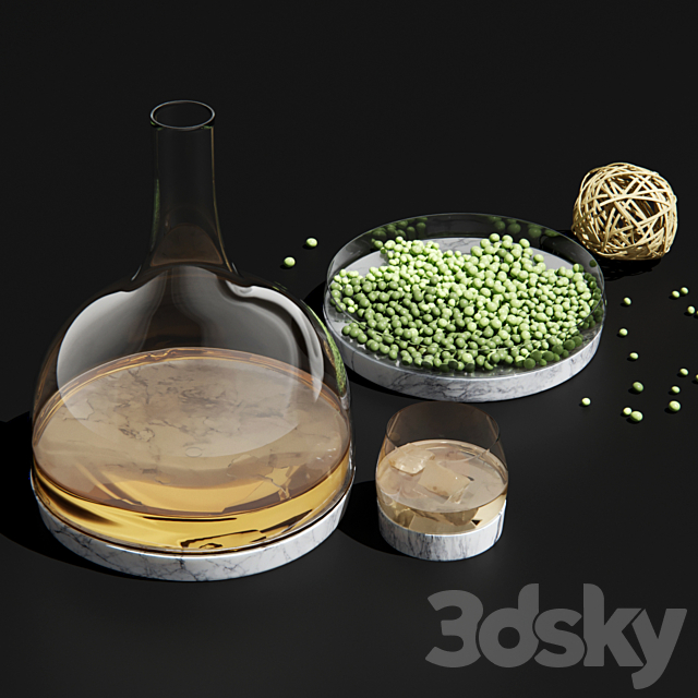 NudeGlass set-1 3DSMax File - thumbnail 1