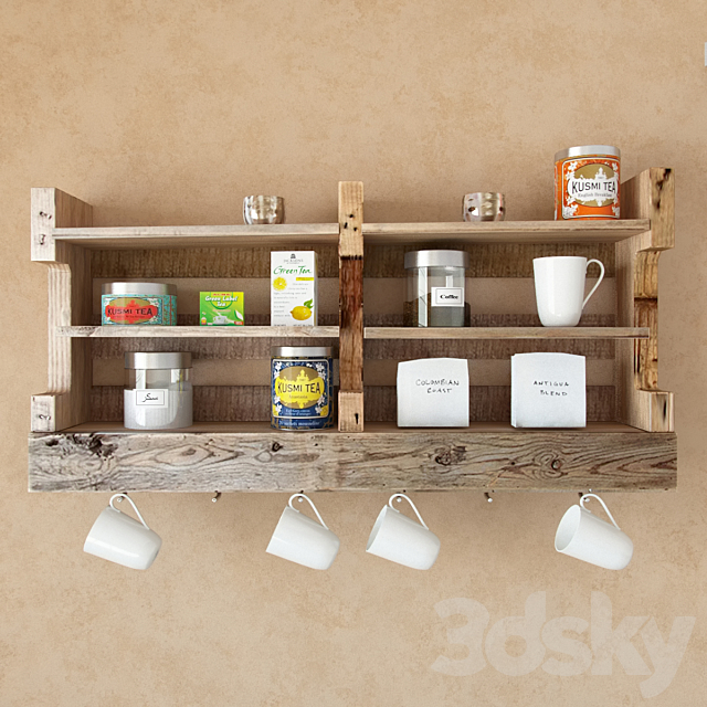 old shelf 3DSMax File - thumbnail 1