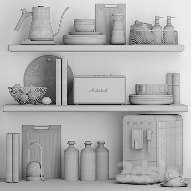 other kitchen accessories 14 3DSMax File - thumbnail 4