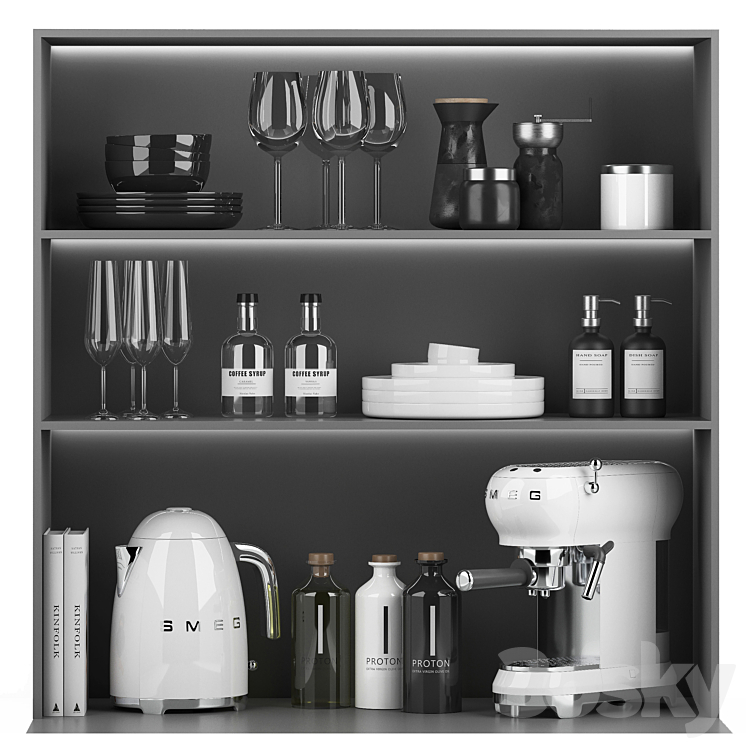 other kitchen accessories 18 3DS Max - thumbnail 1