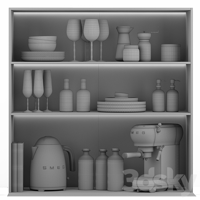 other kitchen accessories 18 3DSMax File - thumbnail 4