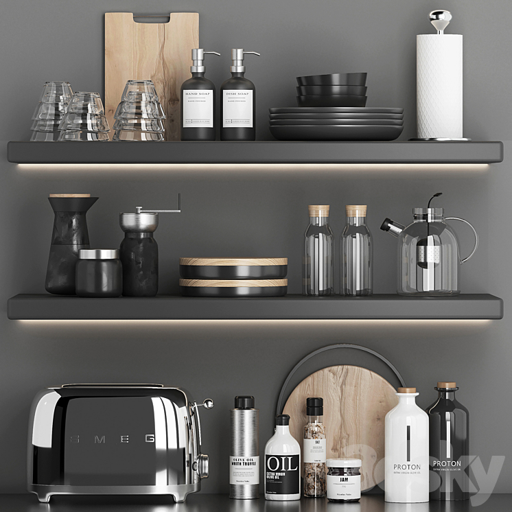 other kitchen accessories 37 3DS Max - thumbnail 1