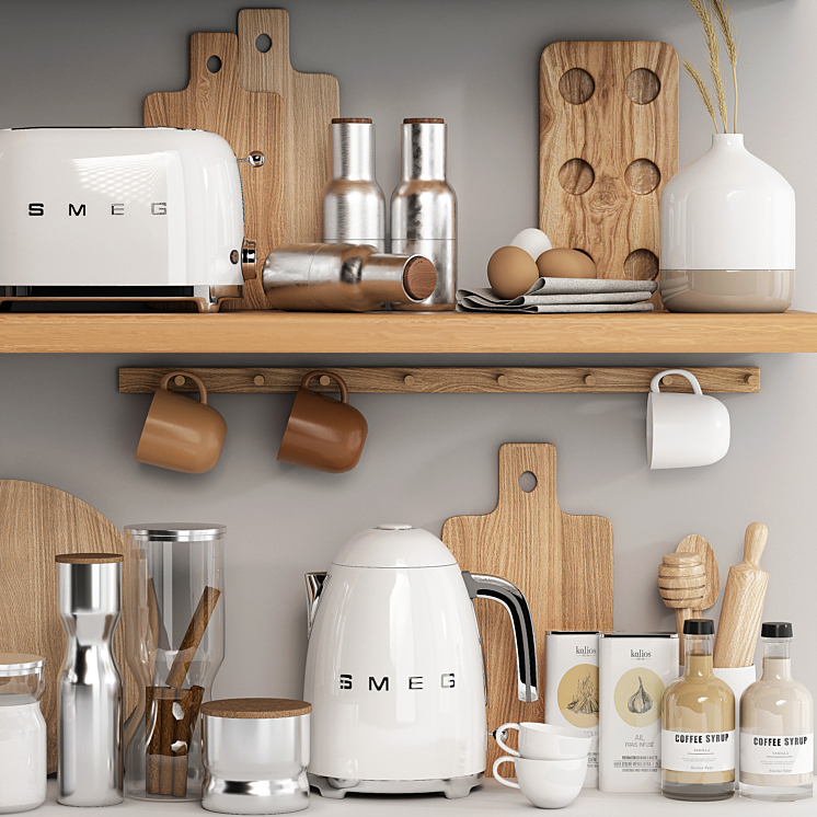 other kitchen accessories 5 3DS Max Model - thumbnail 2