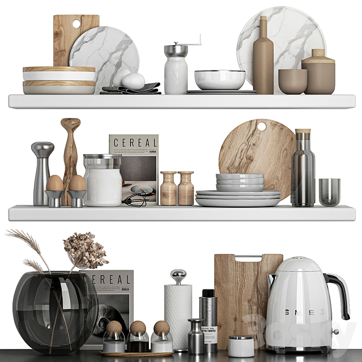 other kitchen accessories 65 3DS Max Model - thumbnail 1