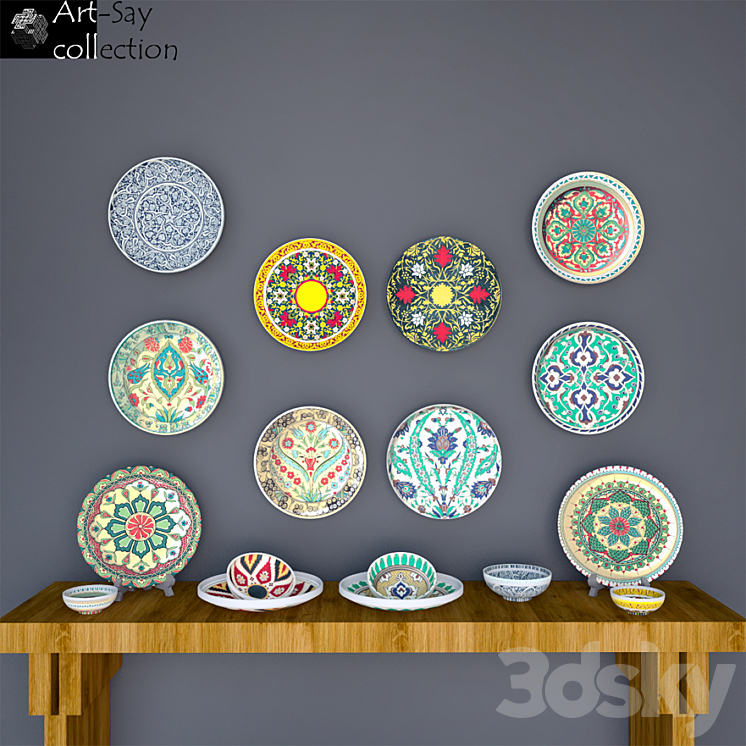 Persian set by Art-Say collection 3DS Max - thumbnail 2